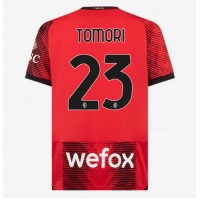 Pánský Fotbalový dres AC Milan Fikayo Tomori #23 2023-24 Domácí Krátký Rukáv